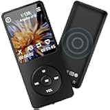 MP3 Player with Bluetooth 5.2, Portable 32GB MP3 MP4 Music Player with Speaker, 1.8” TFT Color Screen, Voice Recorder, Video, FM Radio, E-Book, HiFi Sound, for Sports & Travel