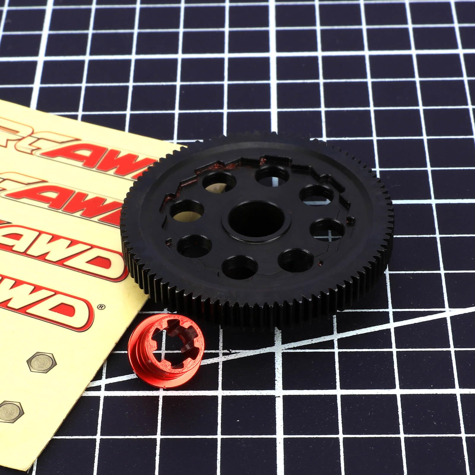 45# Steel 15T Pinion Gear 0.8 Mod For Arrma 1/10 & 1/8 Scale RC Cars - Senton Granite Big Rock Upgrades