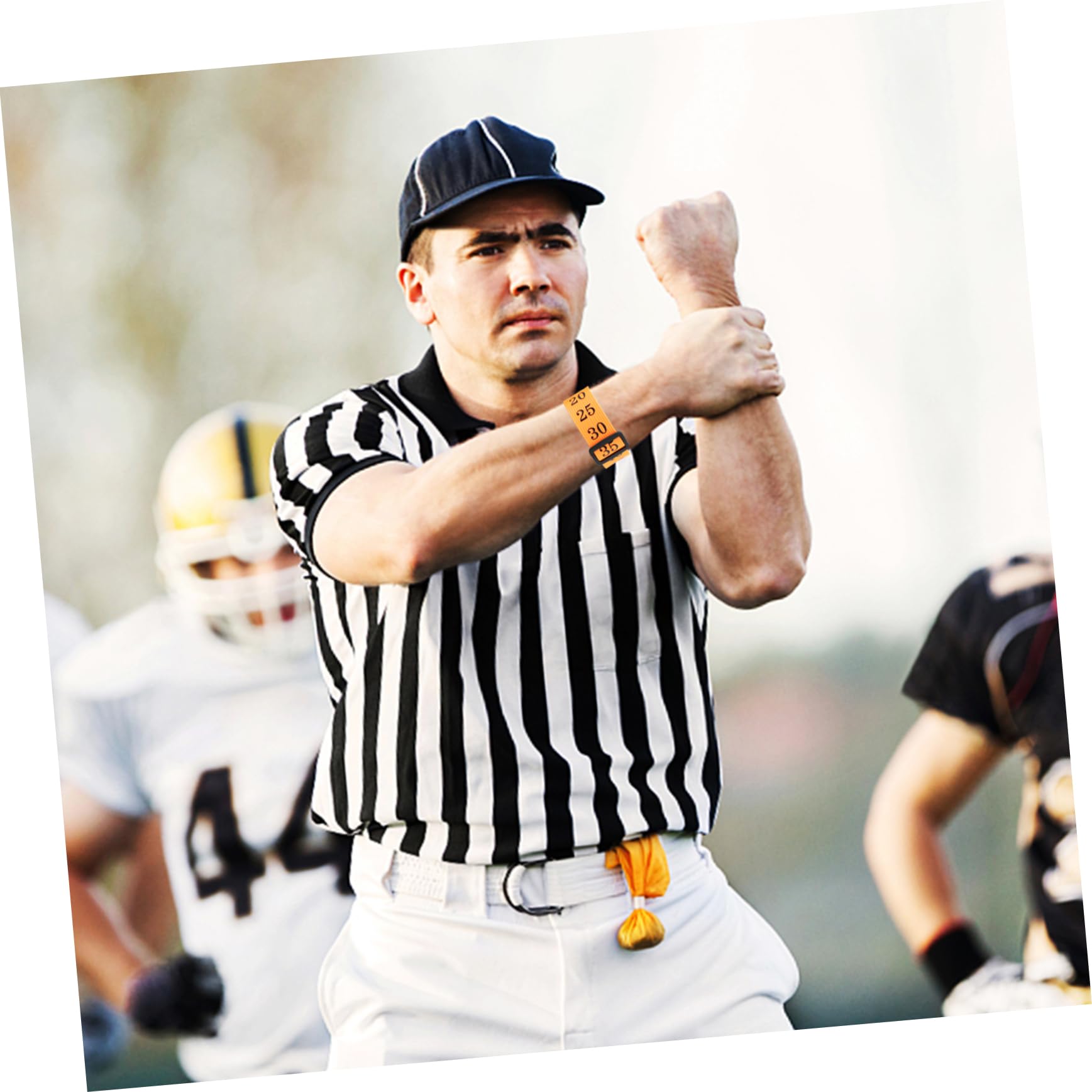 Clip de chaîne d'arbitre Trousse kit de Football kit d'arbitre de compétition kit d'arbitre Standard Clips Clip de chaîne de Football kit d'arbitre de Football Alliage