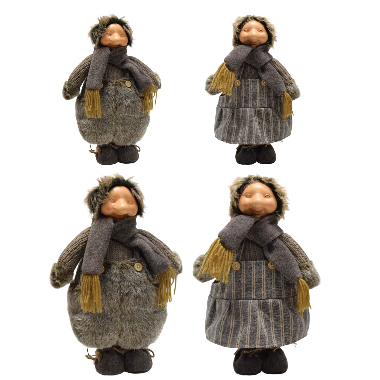Aufwendige Weihnachtswichtel Ornament Fantasy Savages Zwerge Figur Ornament für saisonale Ausstellung Dekoration Weihnachten Fantasie