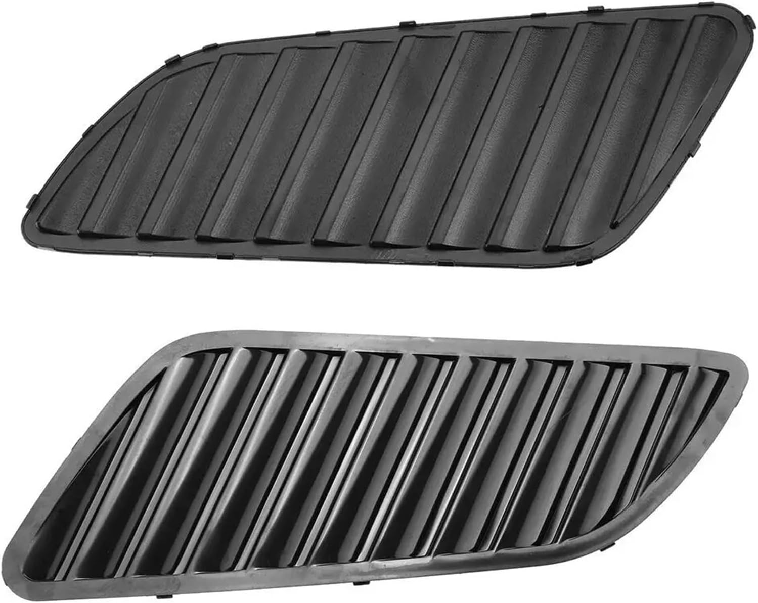 Engine Hood Vent Louvers Air Scoop Bonnet Vent Cover Compatible With BMW E90 E91 E92 E93 F30 F80 E46 M3(Black-Set)