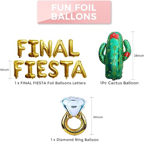 Miniatura 3 de Decoraciones de fiesta de despedida de soltera – Decoraciones de fiesta de despedida de soltera – Decoración de globos de despedida de soltera –