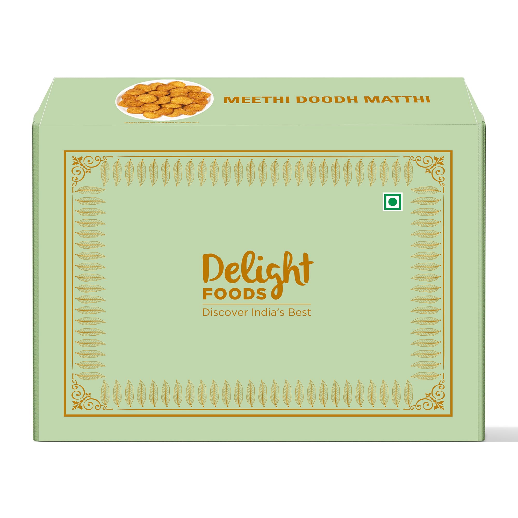 Delight Foods Doodh Milk Maththi 300g β Premium Milk Mathri Snacks | Crispy Ready-to-Eat Evening Tea Time Snack | Traditional Indian Sweet Mathi | Wholesome, Crisp & Hygienically Packed 4