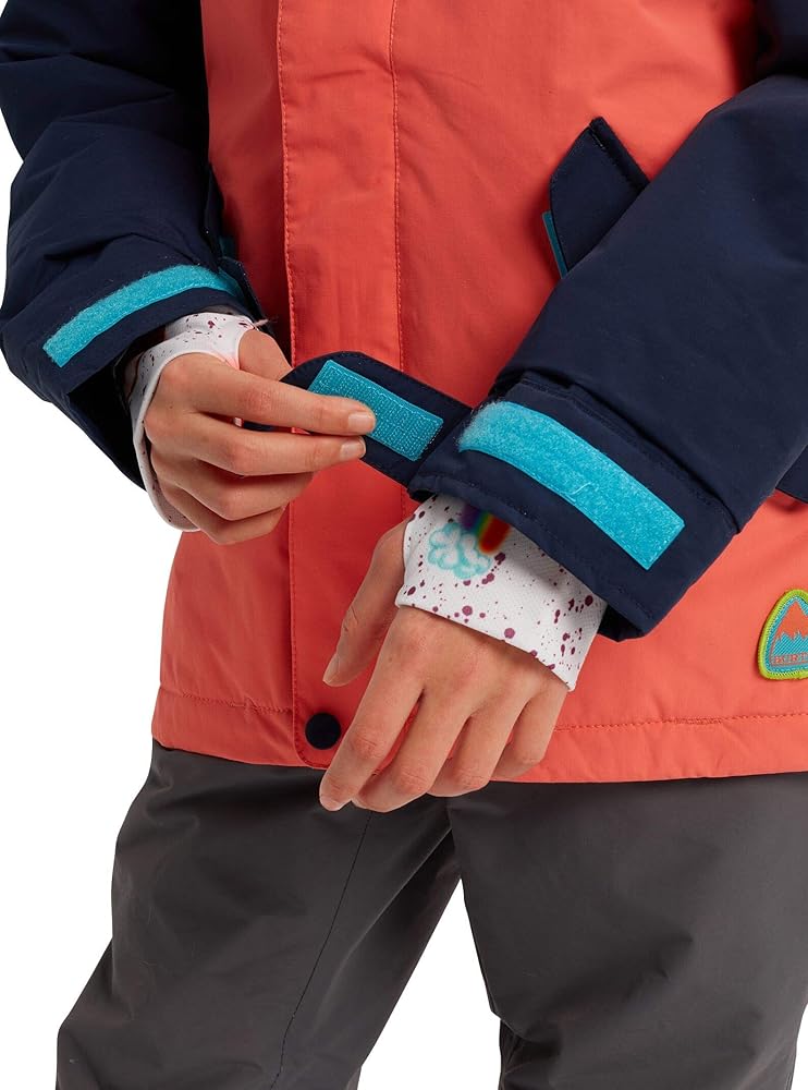 Amazon.com : Burton Girls Elodie Jacket, Blue Curaçao/Dress Blue