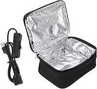 Vista 6 de Carga USB Portátil Microondas Película de Aluminio Liner Caja de almuerzo calentada 12V Calentador de Alimentos Horno Portátil Suministros de Cocina