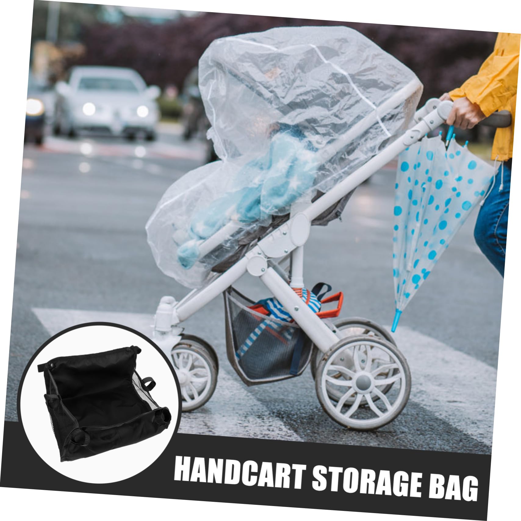 2 Pezzi Prodotti Per Bambini Carrozzina Cestino Passeggino Cestino Passeggino Di Ricambio Cestino Borsa Per Pannolini Cestino Passeggino Cestino Inferiore Buggy