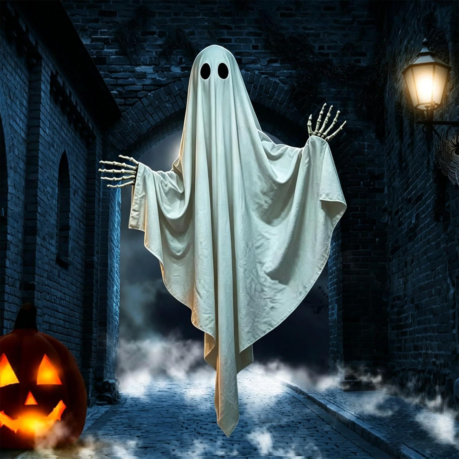 Generico Decorazione Halloween Decorazione per Esterni Spettrale Luminosa