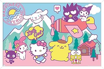 HelloKitty キティちゃん ポスター Amazon.co.jp: ハローキティ ハローキティ 壁掛けポスター