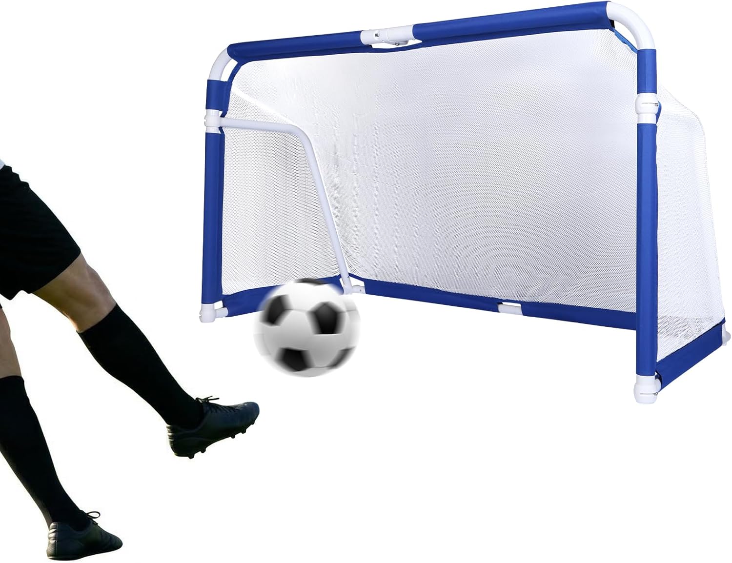 Generic 5x3 FT Foldable Soccer Net for Backyard Park Field Quick Set Up Soccer Net Training Equipment for Practice Outdoor Sports