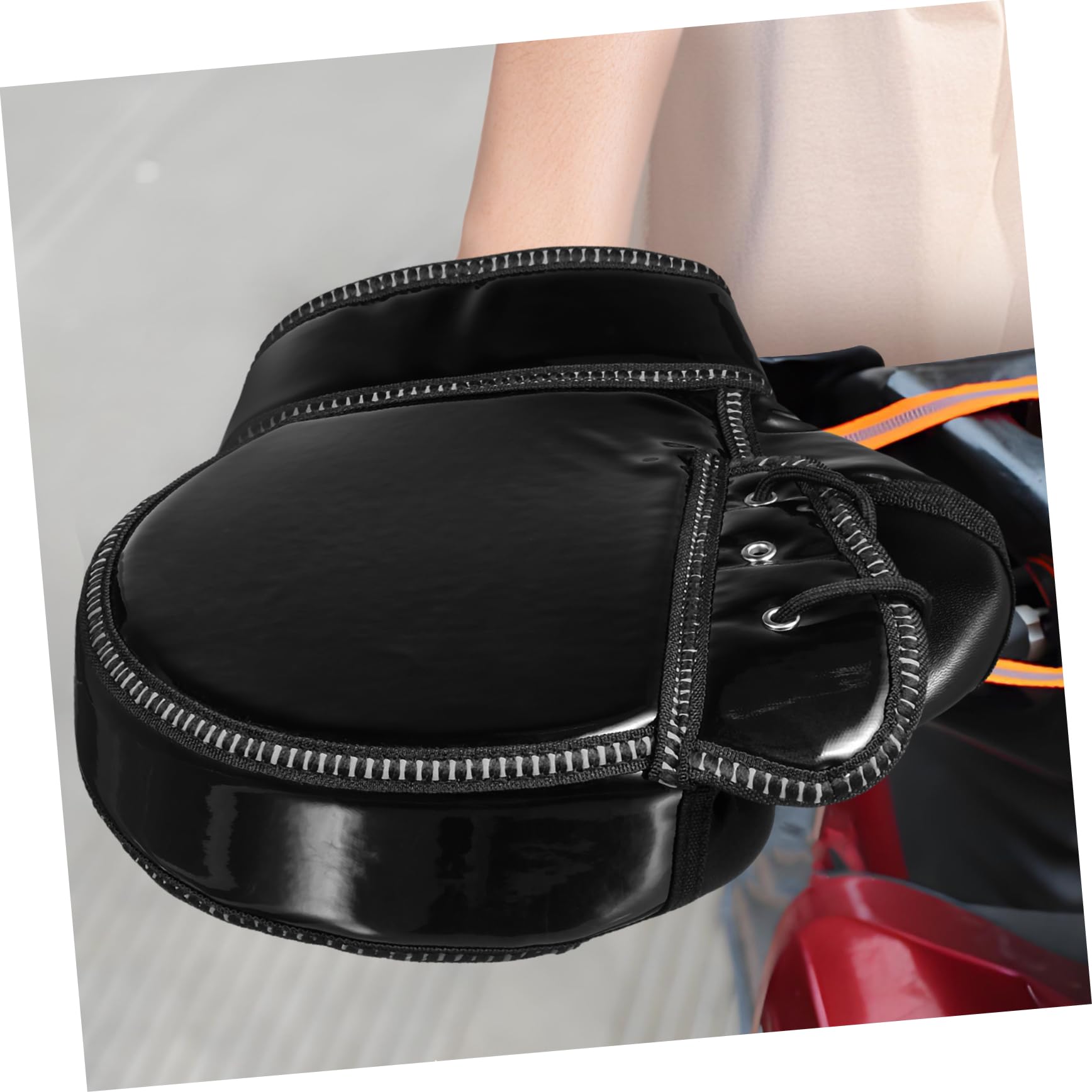 MAGICLULU Guanti Invernali per Moto Antivento Riscaldati in Pu e Fibra Sintetica, Caldi e Isolanti, per Giri Invernali in Condizioni Fredde,