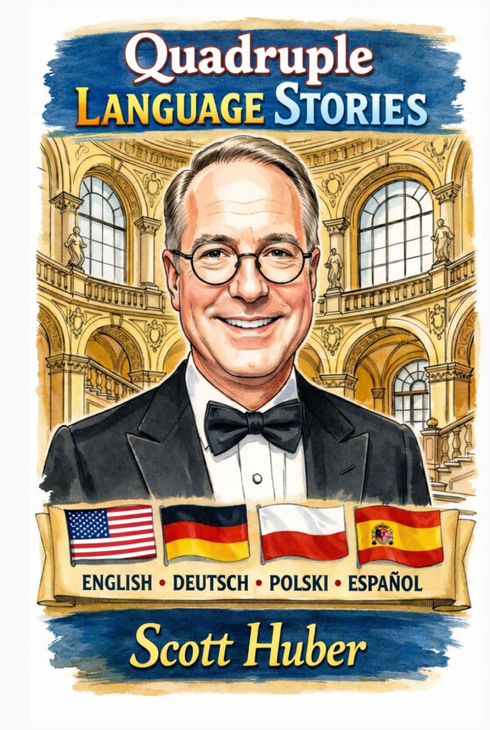Quadruple Language Stories
