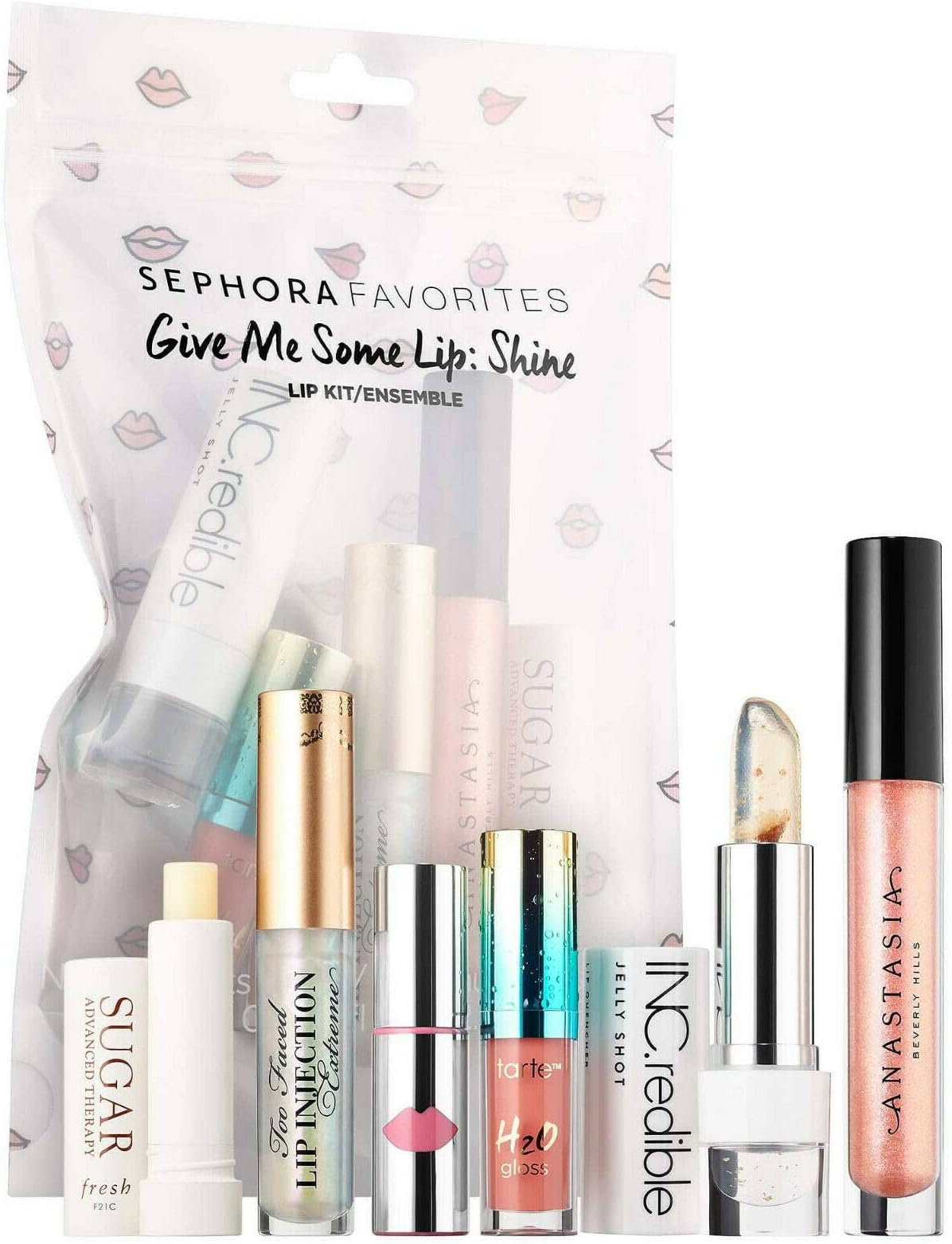 Sephora Favorites Give Me Some Shine Lip Set 6 Piece Travel Set