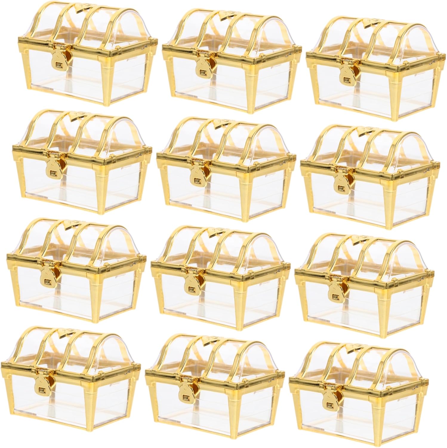 Alipis 36pcs Wedding Candy Boxes Small Treasure Chest Design for Chocolates Sweets Packaging for Bridal Showers Birthday Parties Holiday Celebrations and Wedding Favors