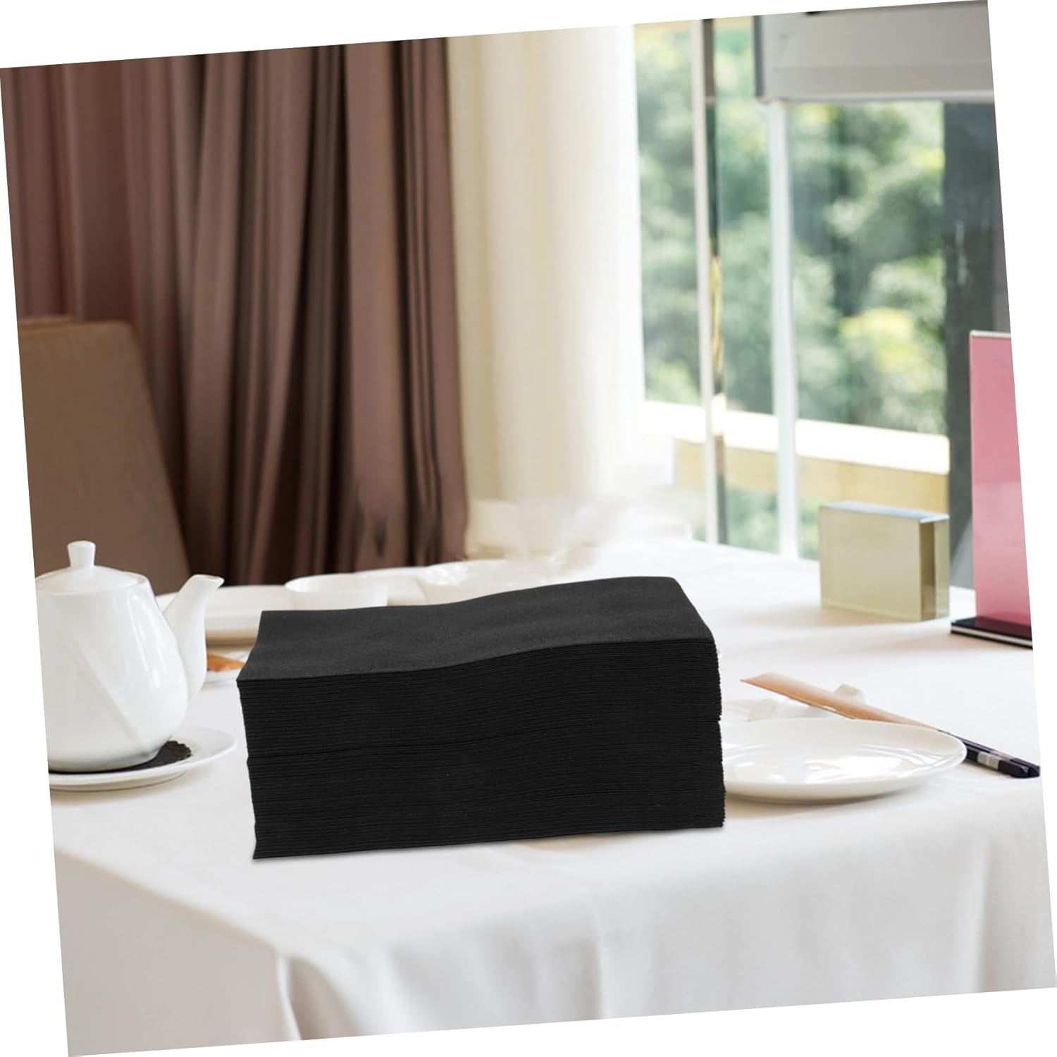 Baluue 100pcs Napkins for Fall Decorative Toilet Napkins Party Feel Hotel Quality Disposable