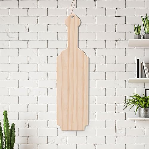 Paleta de fraternidad, pala de madera maciza sin terminar de 15 pulgadas para dibujo de hermandad griega, manualidades y decoración del hogar
