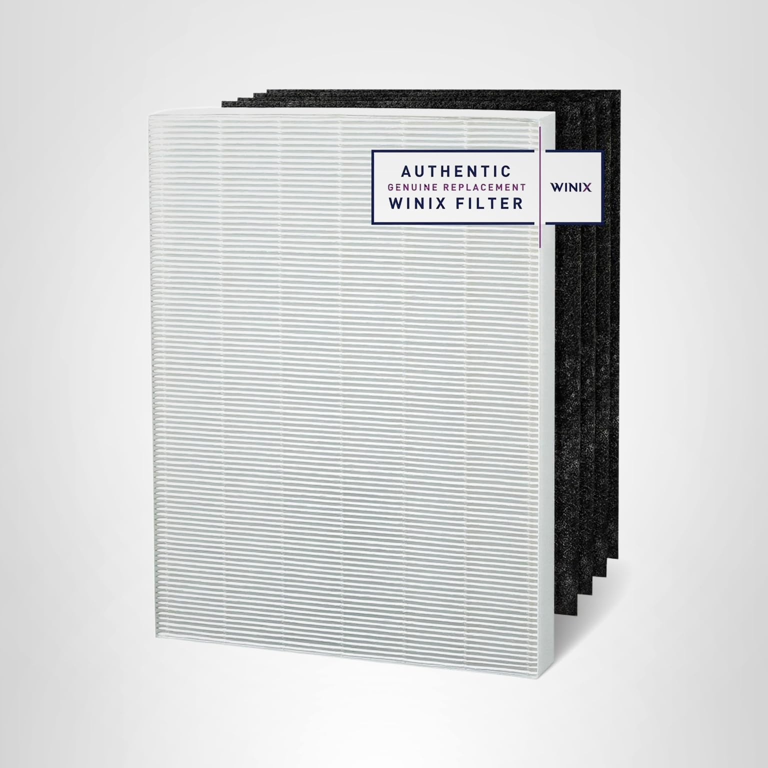 115115 C535 Taglia 21 Filtro di ricambio A compatibile con purificatore d'aria Winix C535, PlasmaWave 5300 6300 5300-2 6300-2 P300 Plasma wave – 2 HEPA + 8 filtri a carbone