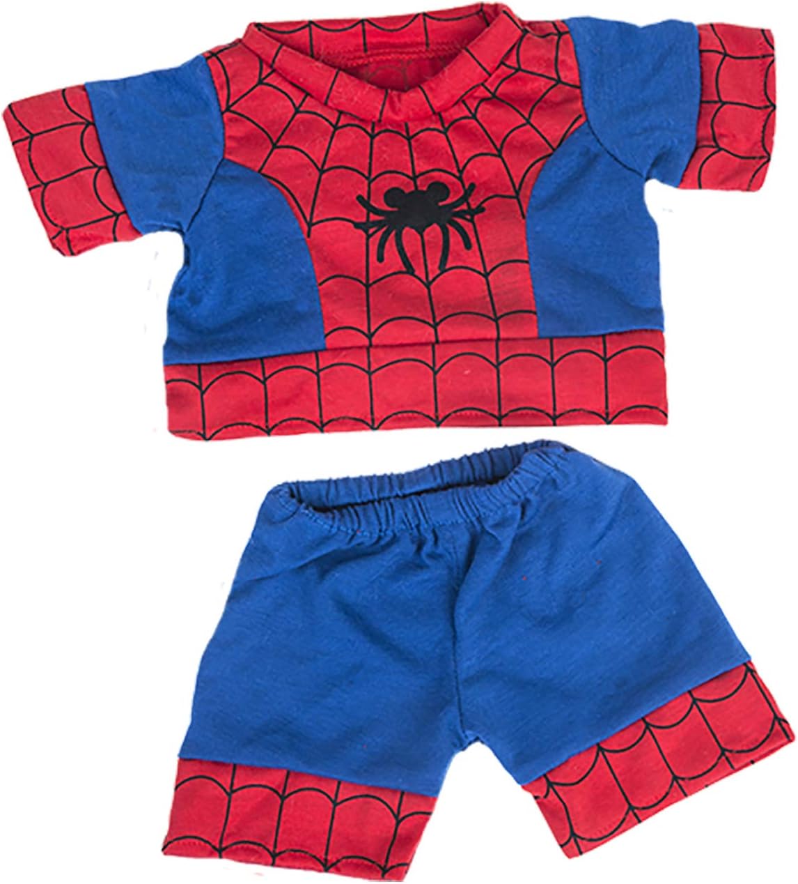 Spiderbear PJ's Teddy Bear Outfit (16")