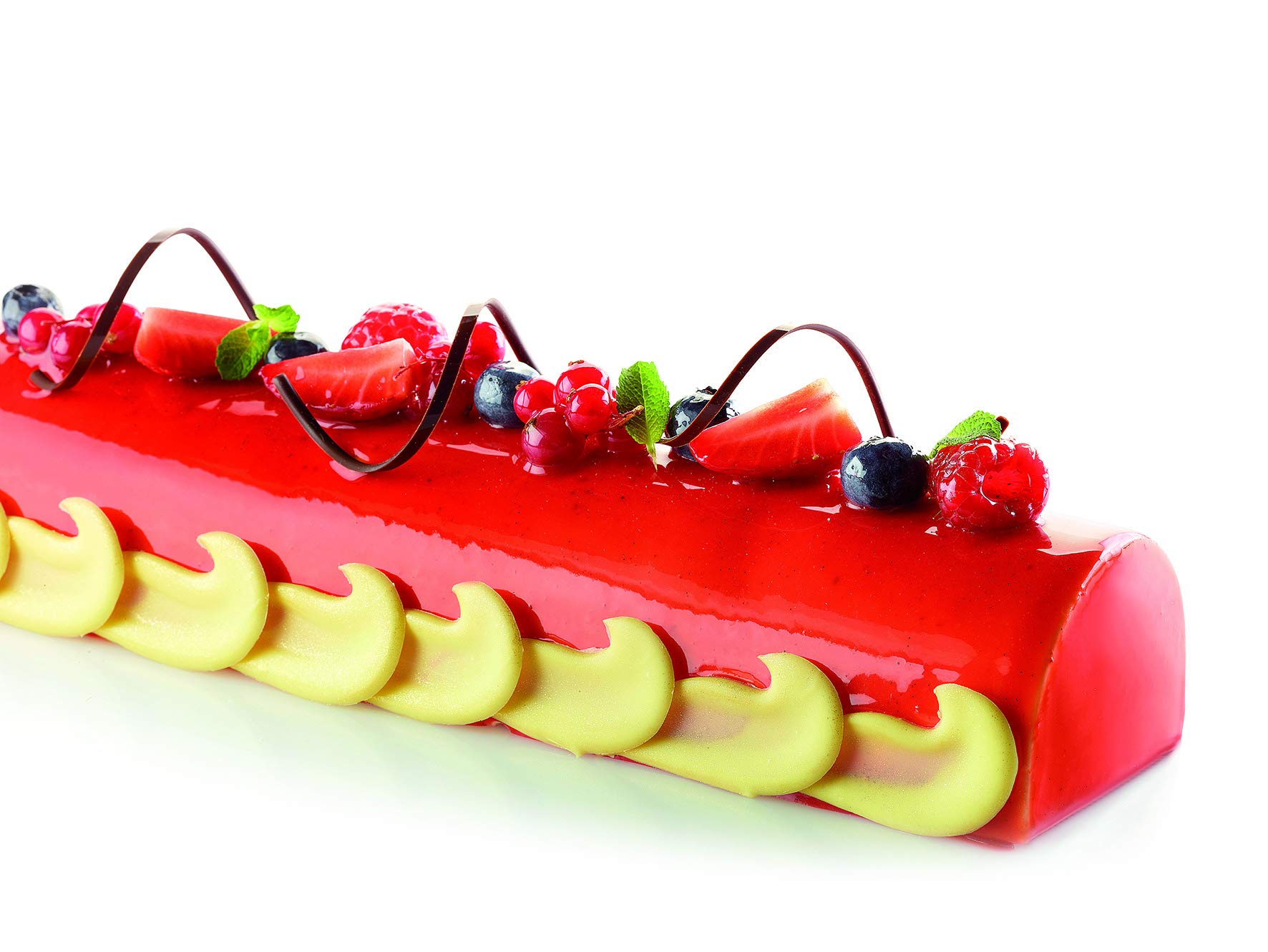 Mallard Ferrière - Moule Silicone Professionnel - 4 Bûches
