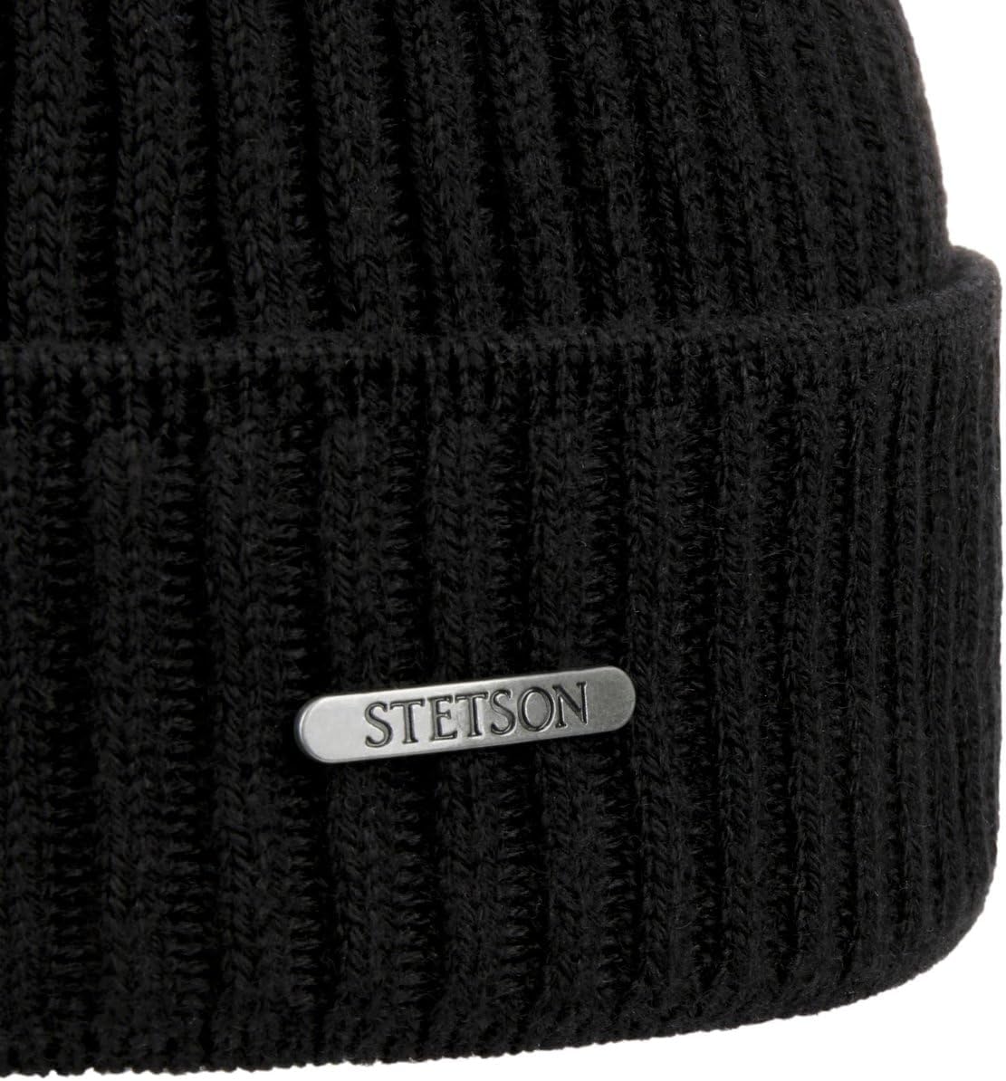 Stetson Parkman Knitted Cap 100% Merino Wool Made in EU Men Women Autumn Winter