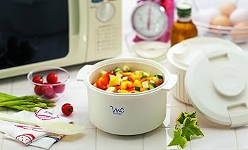 ★セール　　電子レンジ調理器具 2点セット ホワイト ☆セール電子レンジ調理器具 2点セット ホワイト