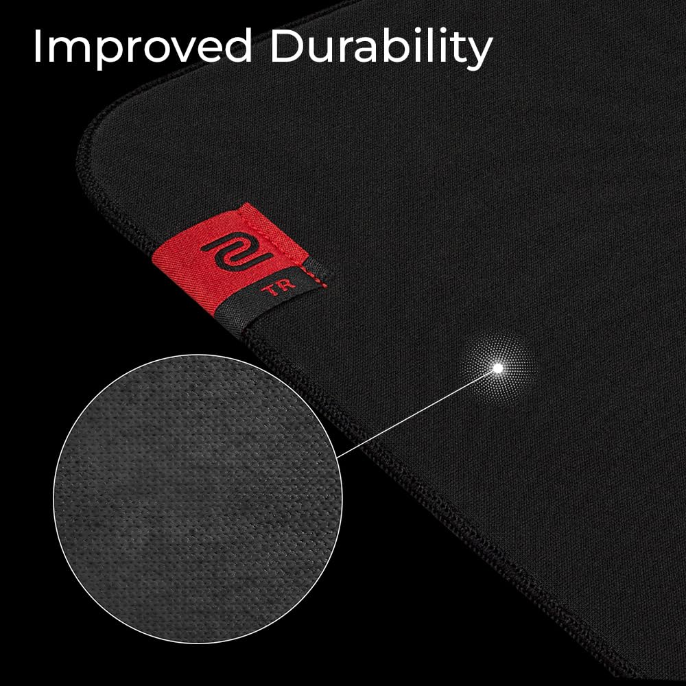 BenQ ZOWIE H-TR Tappetino extra large per eSports | tessuto resistente all'umidità | scorrimento controllato | base in gomma morbida ad alta densità | bordi cuciti | antiscivolo