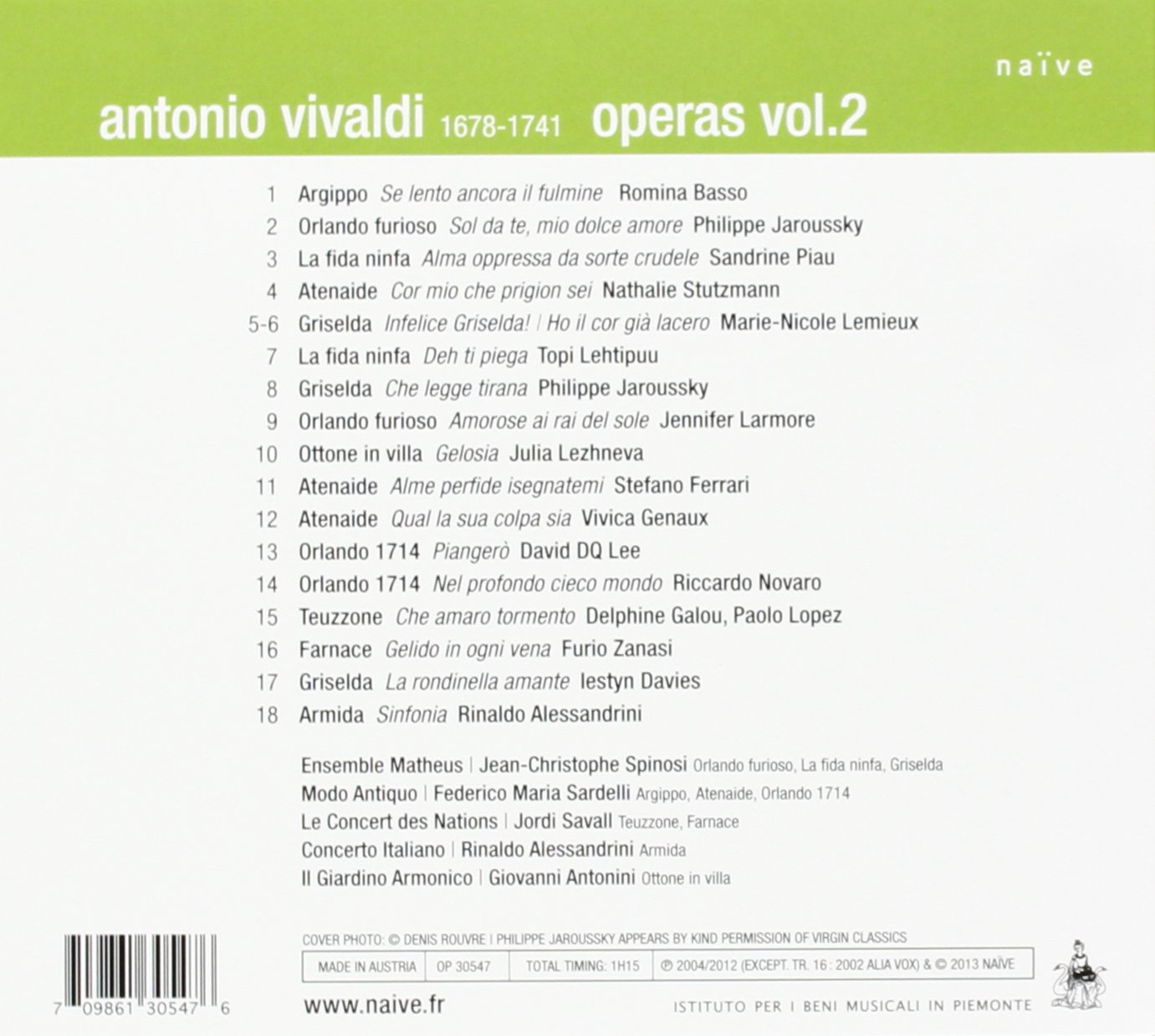 Opera Arias Vol.2