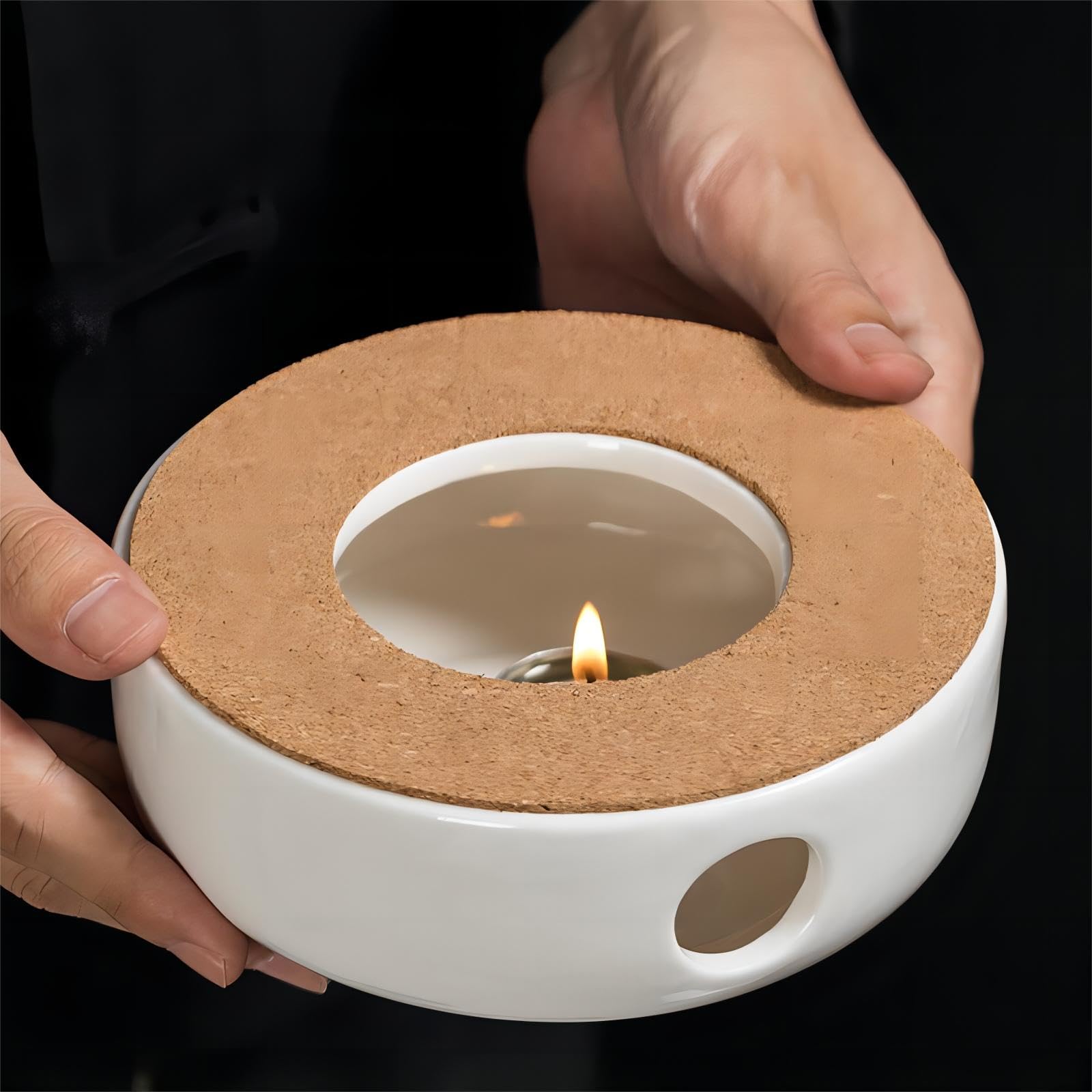 Teapot Warmer Base keramische kaarsenkachel thee koffie melk licht