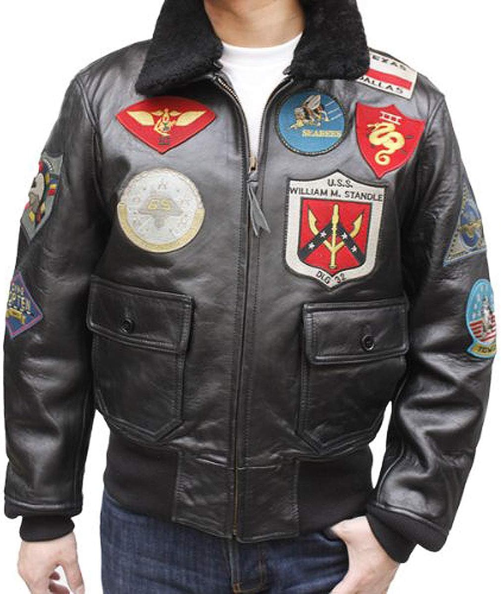 101st Airborne Leather Jacket Buy AVIREX Top Gun Leather Jacket G