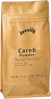 Jovvily Carob Powder - 2 lb - Milkshakes - Smoothies - Baked Goods