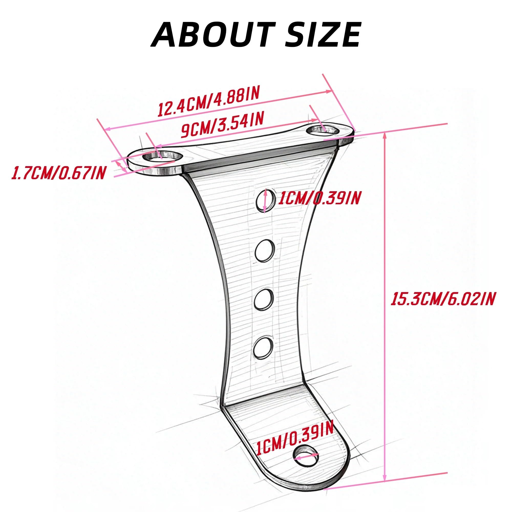 Faro Led Moto Soporte De Conexión Para Luz Triangular Doble Para Touring Cafe Racer, Chopper Y Bobber