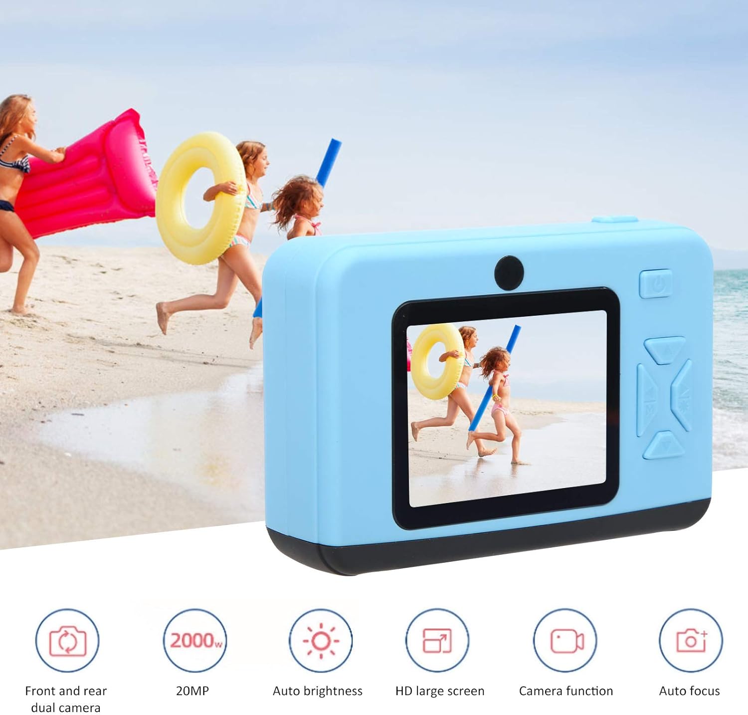 children camera 2 inch 20mp hd children digital camera ips screen anti%e2%80%91drop video recording camera camera children video camera gift for for c