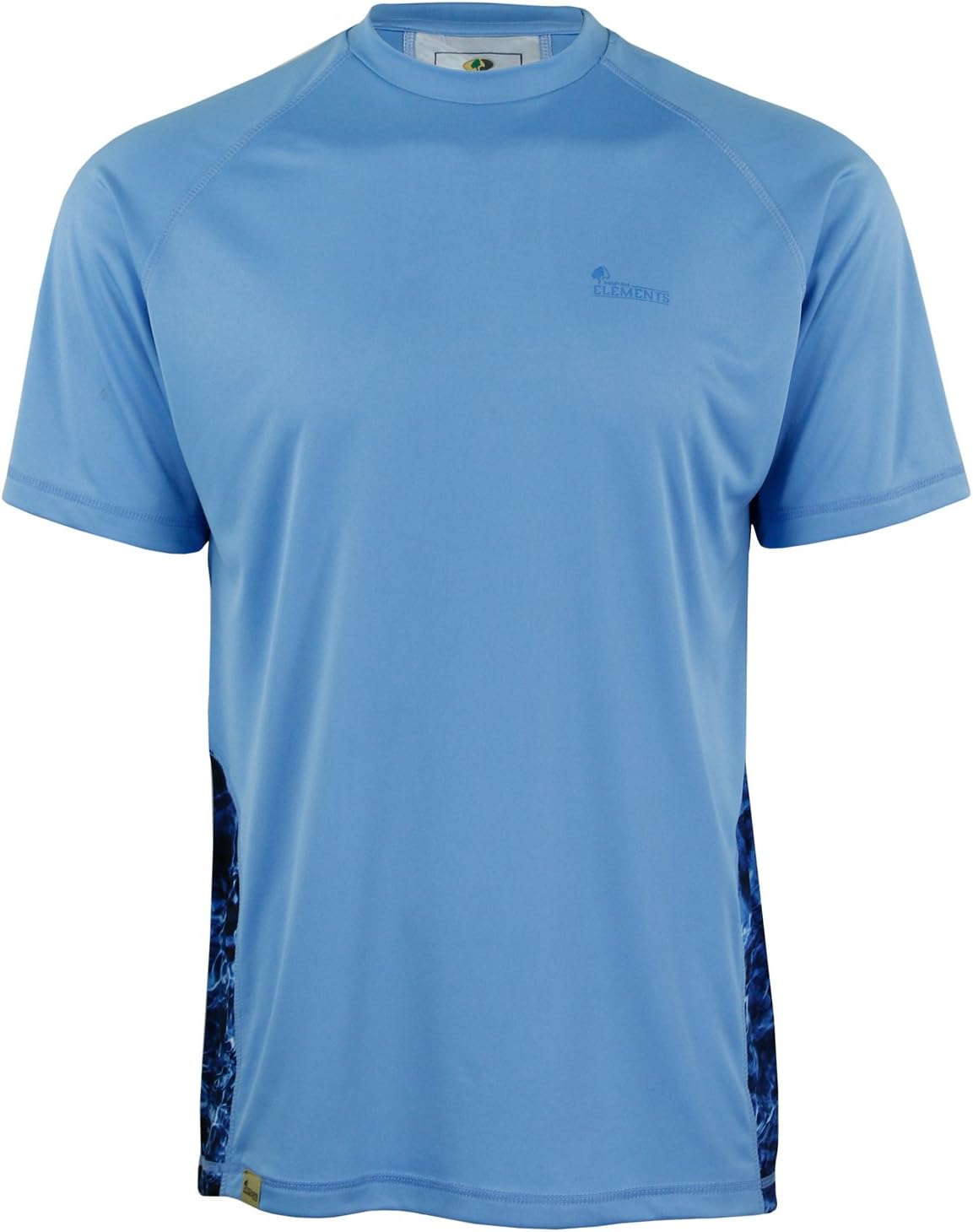 Mossy Oak Mens Ss Performance Moisture Wicking Fishing Shirt