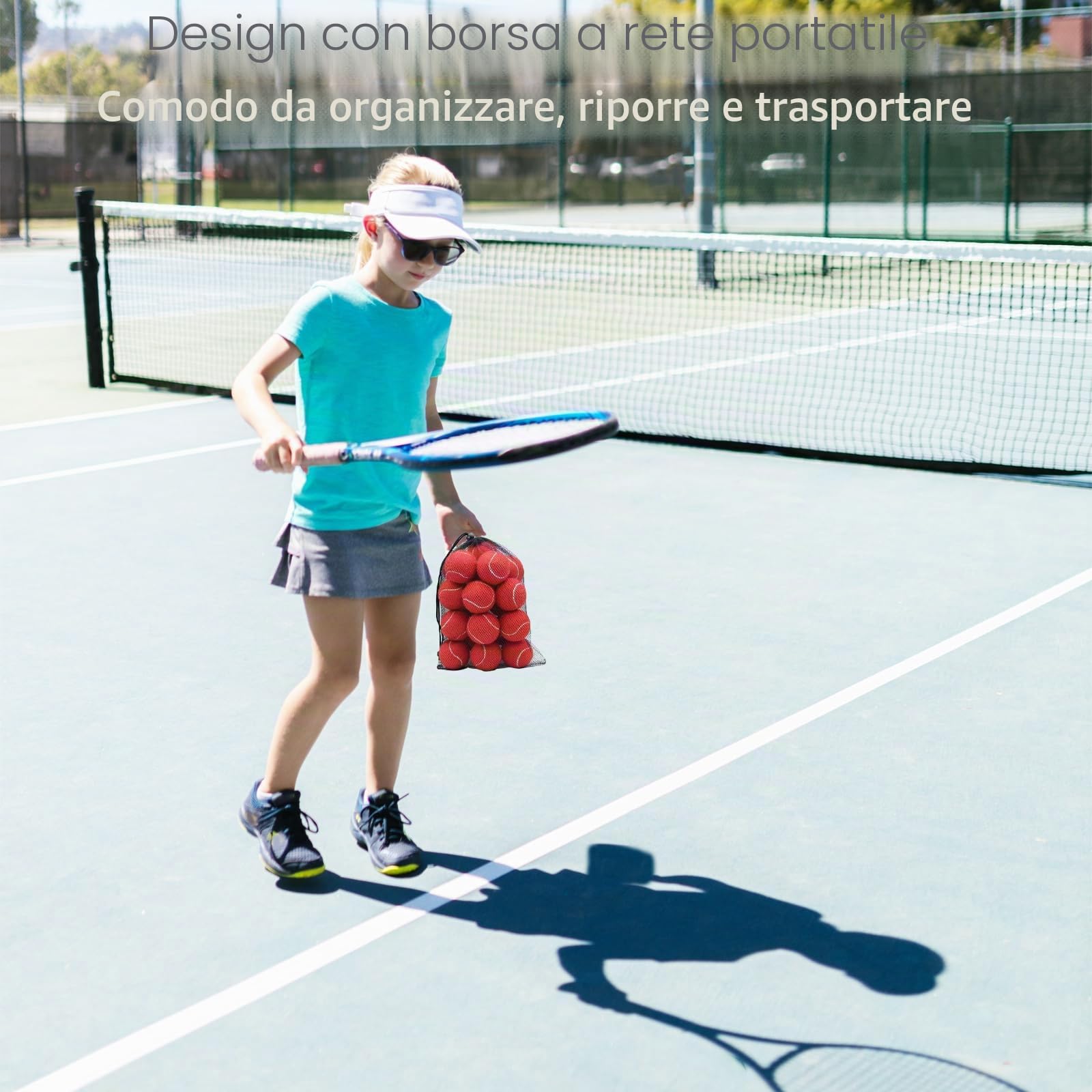 SHYUJAJIE Palline da tennis, confezione da 20 palline da tennis per allenamento, ad alta elasticità, per principianti, esercizio fisico per cani