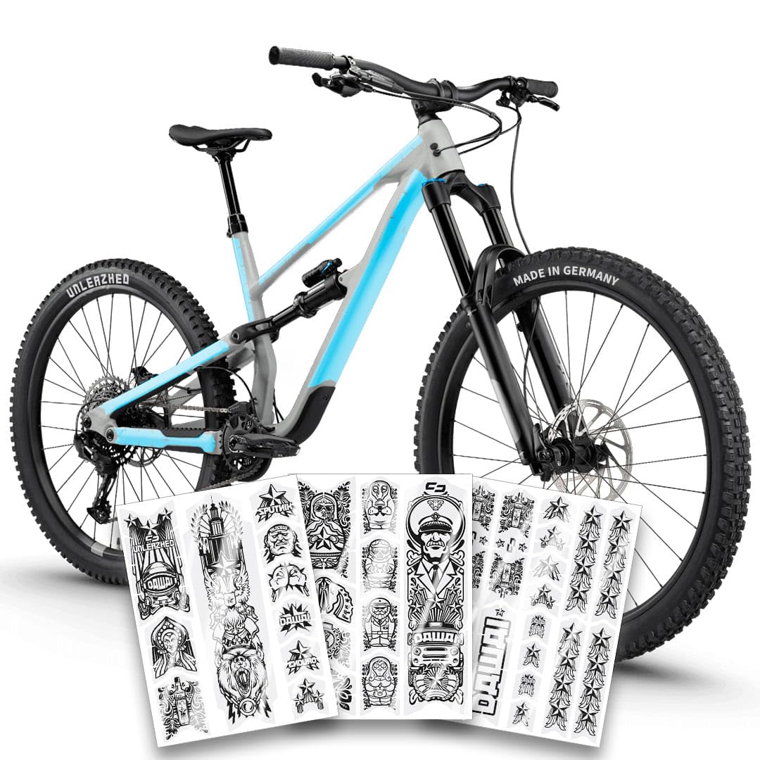 unleazhed Frame Protection BP01 Frame Schutzfolie Black GLÄNZEND