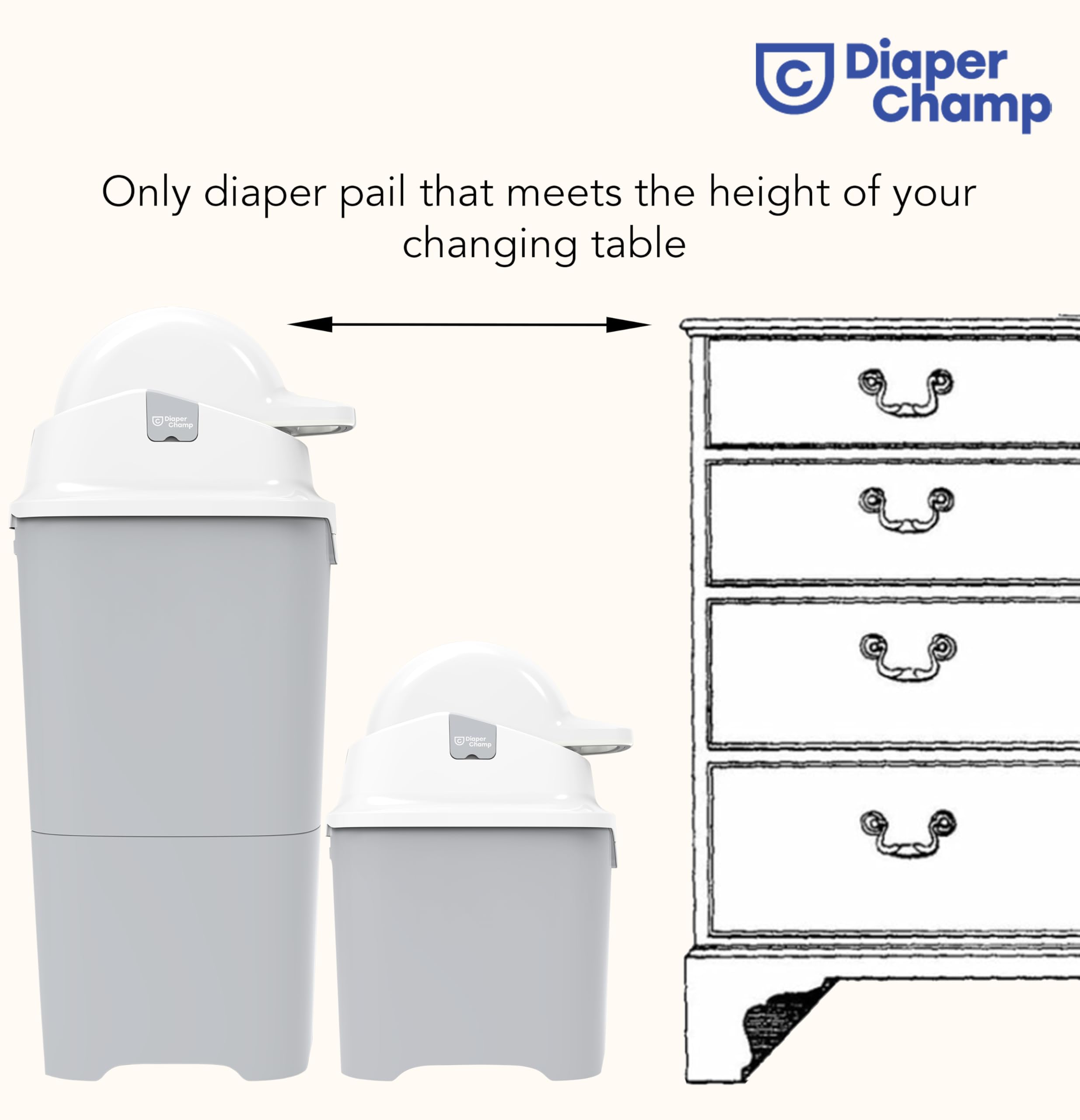 DiaperChamp ONE - Light Green