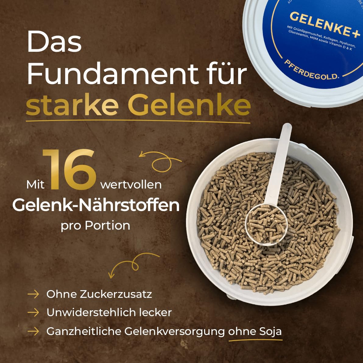 Gelenke+ 2.0 1,5kg - Gelenk-Pellets für Pferde