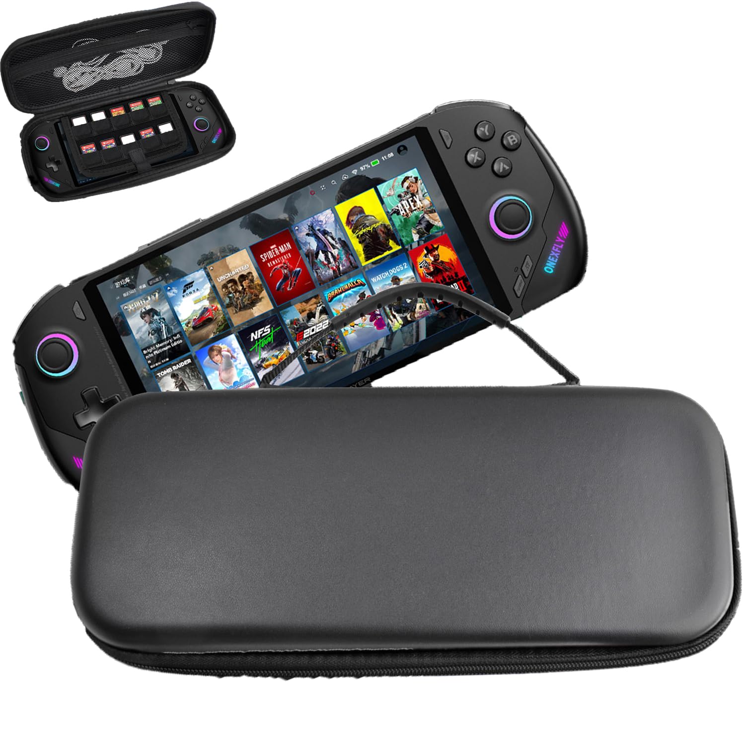 Amazon.co.jp: For OneXFly F1 PRO ケース 保護カバー 収納バッグ 防水
