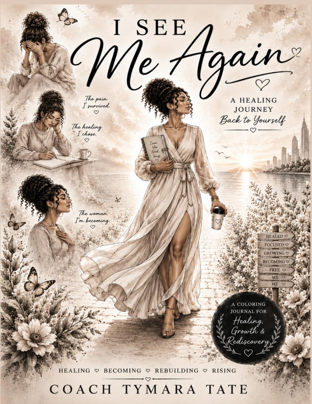 I See Me Again: A Coloring Journal for Healing, Growth & Rediscovery
