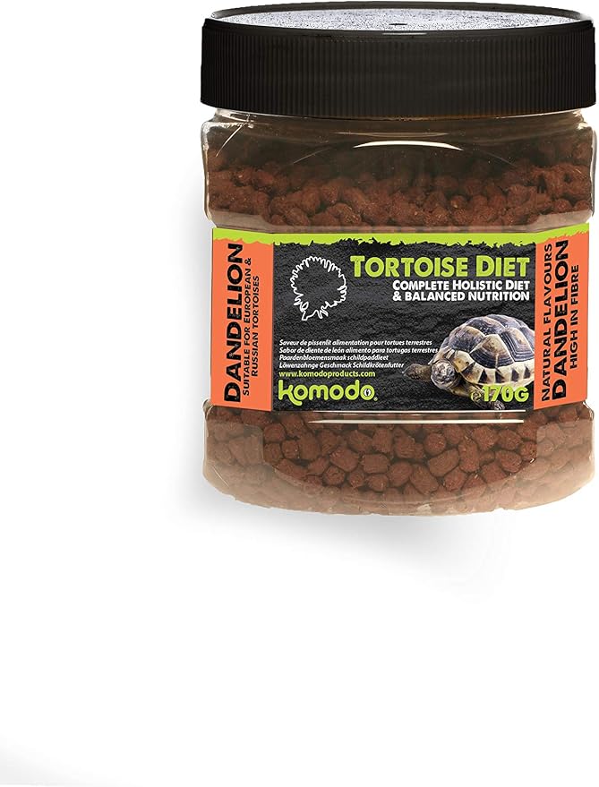Komodo Complete Holistic Aliment à base de pissenlit pour tortues, 170 g