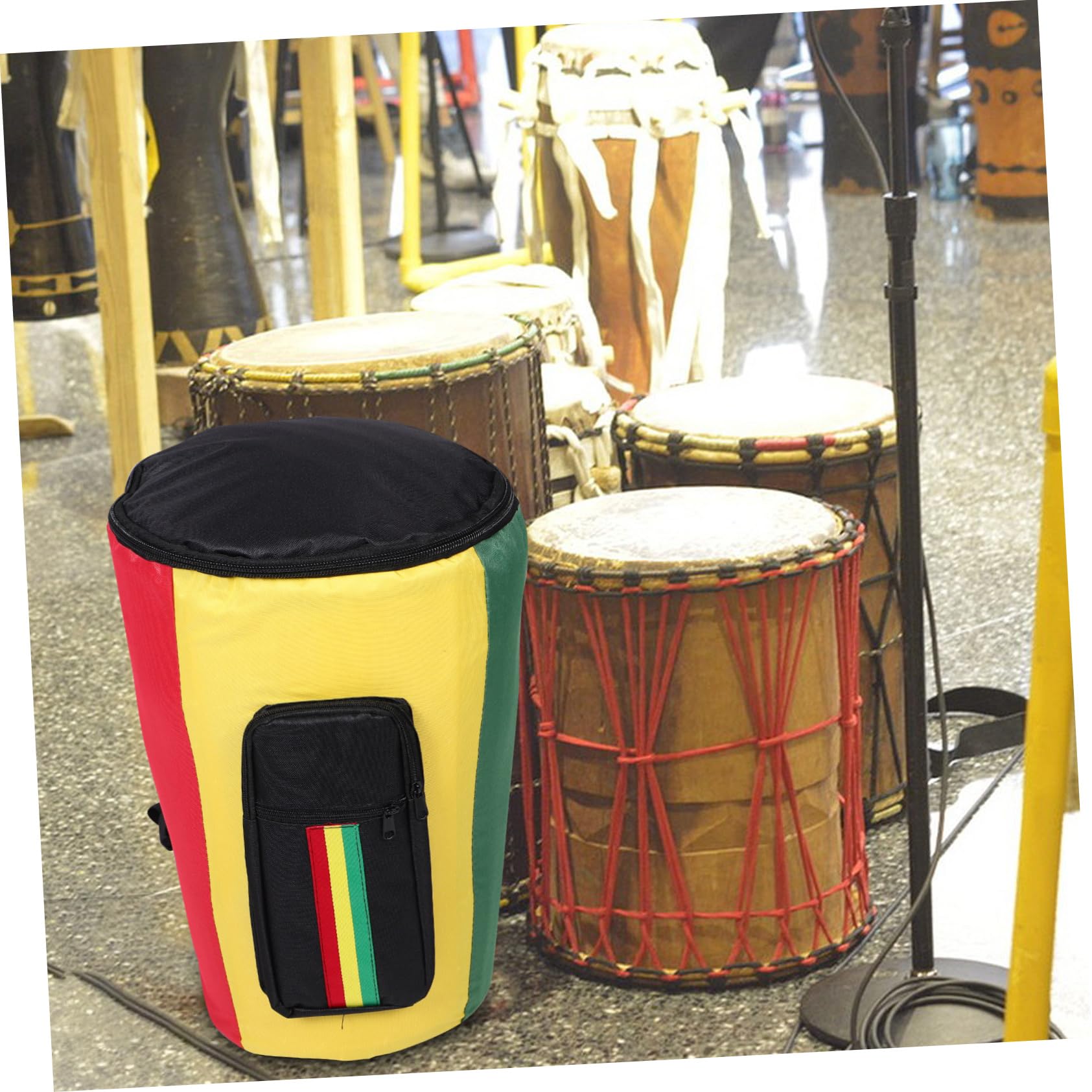 10-zoll Djembe Trommelrucksack aus Oxford für Reise und Lagerung
