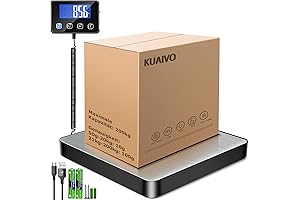 440 lbs Pink Shipping Scale with Hold/Tare Function