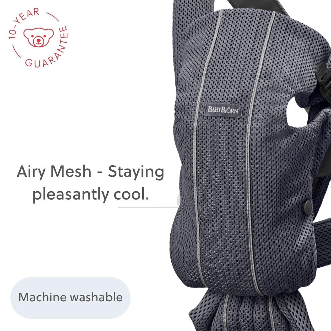 Amazon.com: BabyBjörn Baby Carrier Mini, Anthracite, 3D Mesh