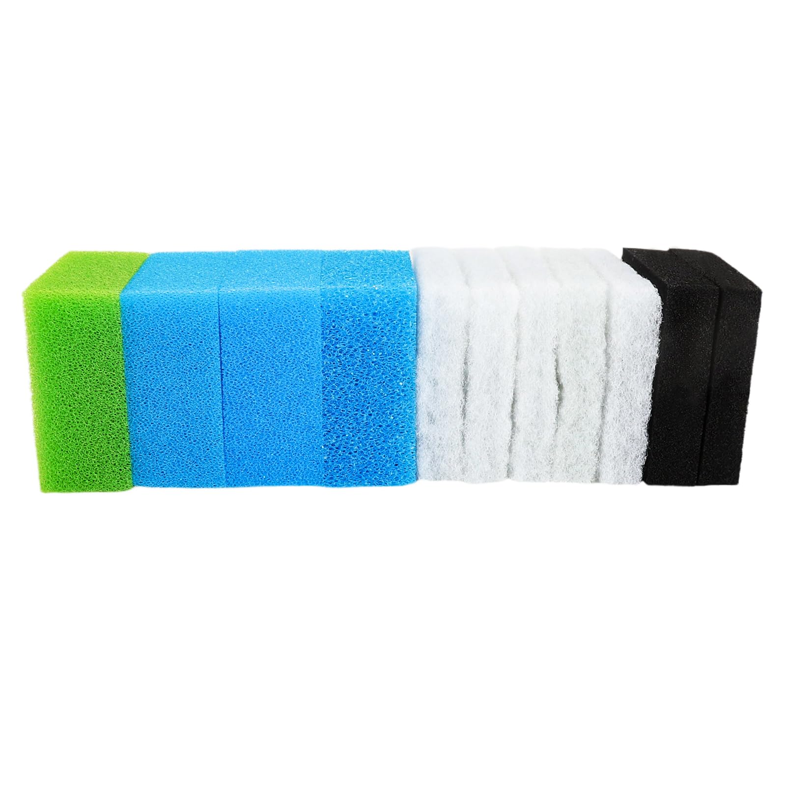 Kompatybilny zestaw mediów filtrujących do Juwel Compact/Bioflow 3,0 m (2 x niebieskie gąbki (drobne), 1 x niebieska gąbka (gruboziarnista), 1 x zielona gąbka, 2 x gąbka z węglem aktywnym, 5