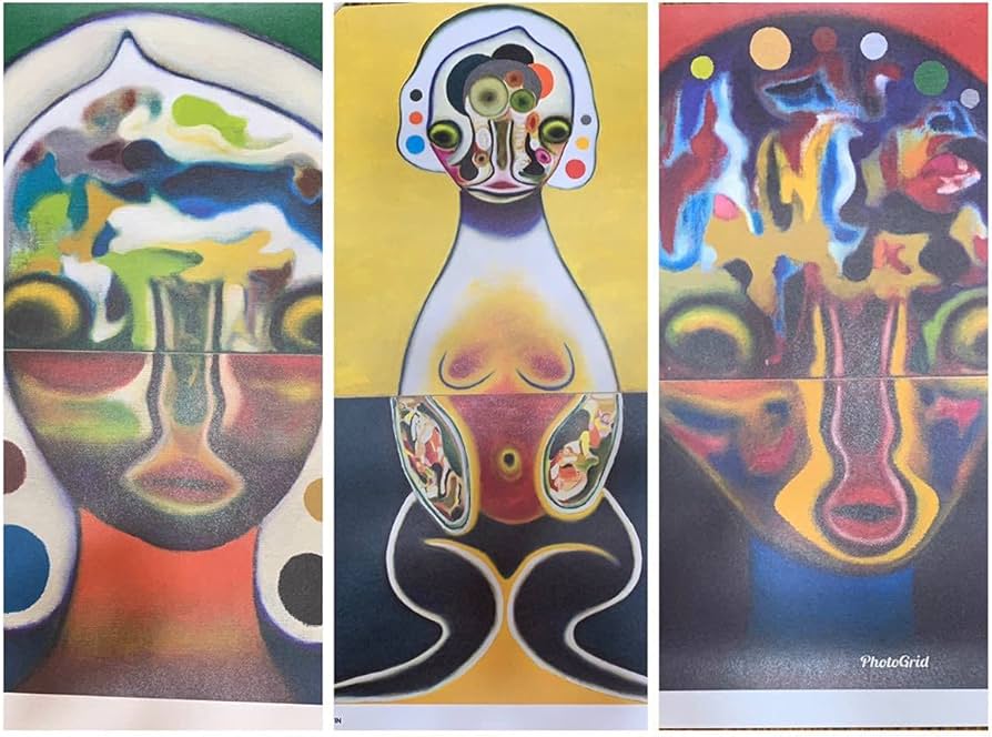 Amazon|3枚セット限定500枚 加藤泉 ポスター untitled1 untitled2 Amazon|3枚セット限定500枚 加藤泉 ポスター untitled1 untitled2