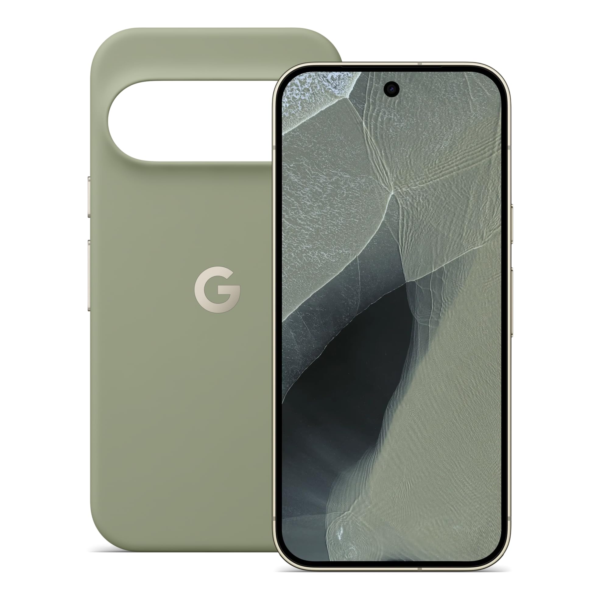 Google Pixel 11 Pro - Verde oliva, 256GB + Cover Pixelsnap – Verde oliva