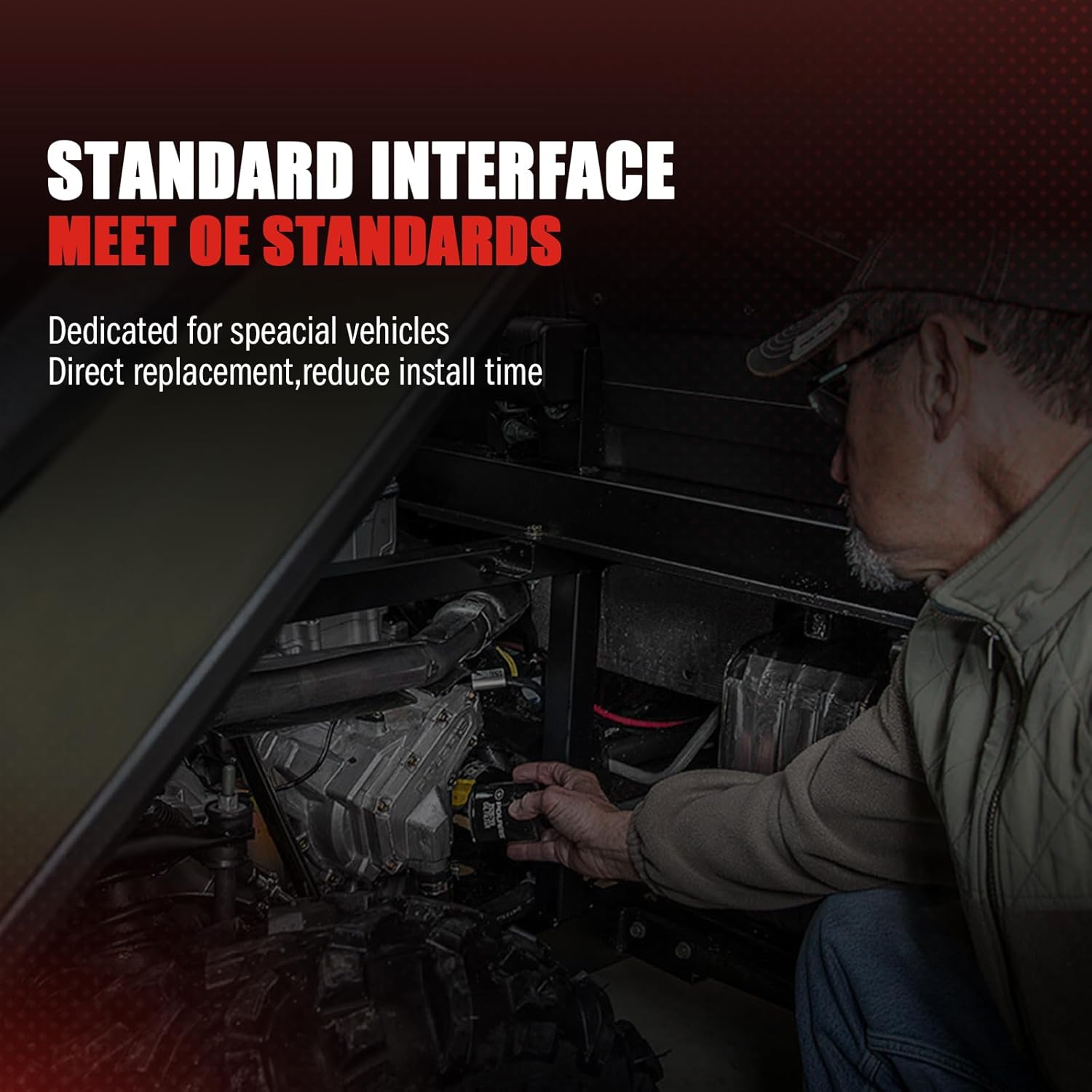 47-1041 Fuel Pump Assembly Compatible With 2006 Polaris Sportsman 500 EFI(with 6 BOLT Pattern!), Fits for Polaris Sportsman 500 EFI 2007 (6 Bolt Pattern) Replace OE# 22520437 47-1041