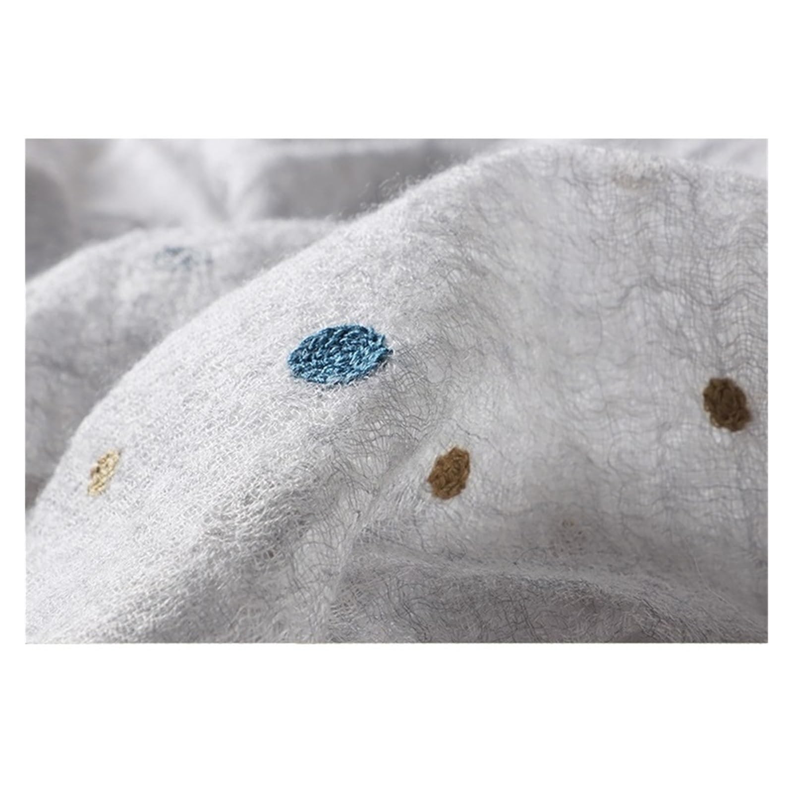Scialle per donna Elegante sciarpa a pois, caldo scialle in cashmere for autunno e inverno da donna