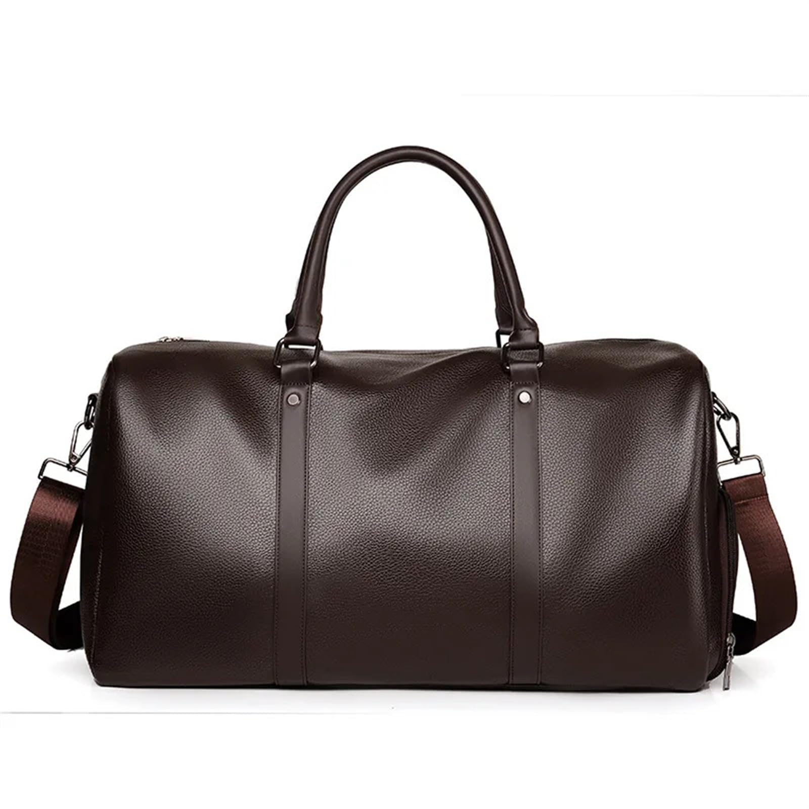 Bolsa Viaje PortáTil Lagre capacidad de cuero hombres mujeres bolsa de viaje bolsa de equipaje de mano fin de semana bolsa de lona masculina bolsa de hombro gimnasio Fitness bolsa de mano Para Viajar(