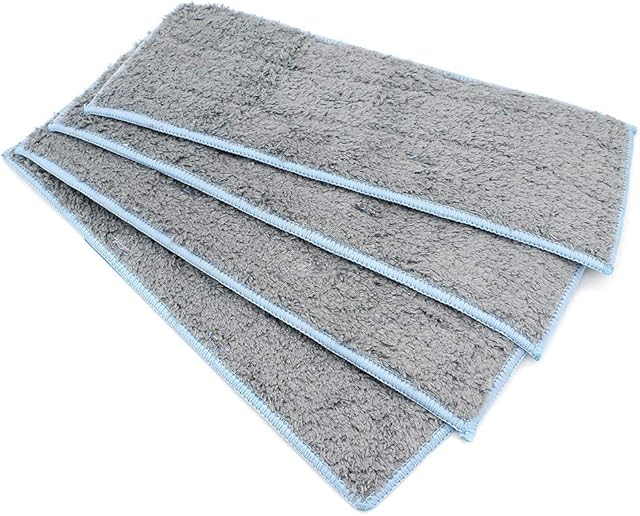 DingGreat Washable Wet Mopping Pads Compatible with Braava Jet m Series, Reusable Wet Pads for Robot Braava Jet M6 (Pack of 4)