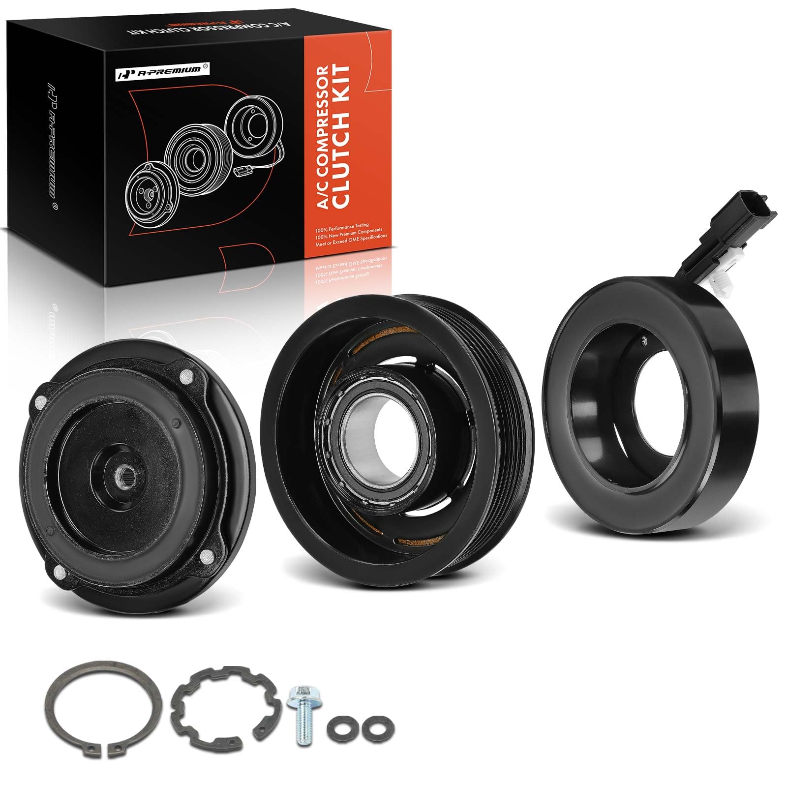 Amazon.co.jp: A-Premium エアコン AC コンプレッサー クラッチキット 